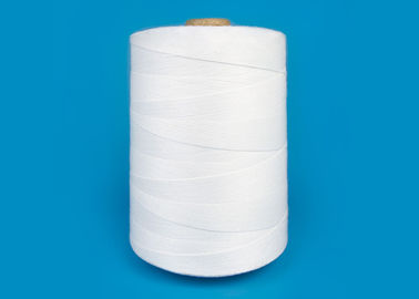 Porcellana Filo di chiusura di cucito luminoso 100% ad alta resistenza 20s/6 bianco 20s/9 del poliestere della borsa del filato fornitore