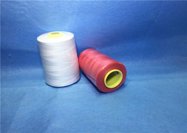 Filato cucirino del poliestere ad alta resistenza per uguaglianza colorata/bianca di tessitura buona