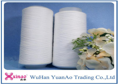 Porcellana Filato del poliestere filato 100% di bianco di candeggio per i filati cucirini dell'abbigliamento fornitore