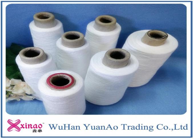 402 filati bianchi crudi di Kitting del poliestere di alta tenacia con la fibra 100% di Yizheng del poliestere